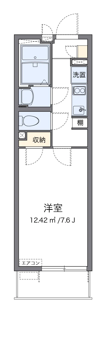 代表的な間取のため実際の間取とは異なる場合があります