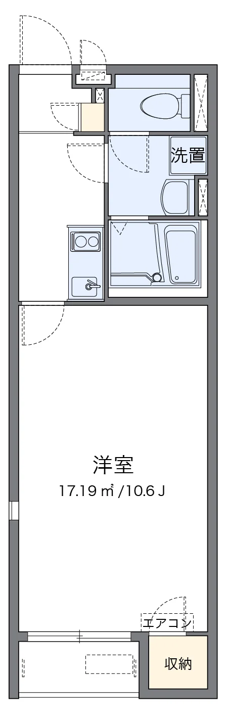代表的な間取のため実際の間取とは異なる場合があります