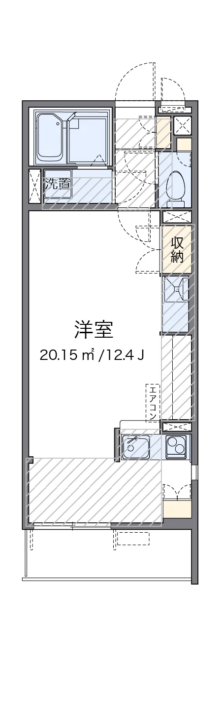 代表的な間取のため実際の間取とは異なる場合があります