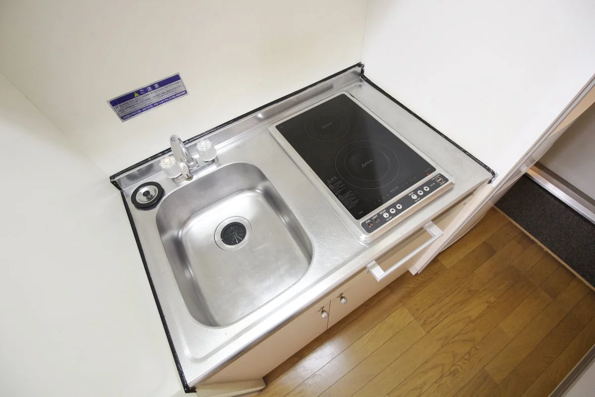 ２口タイプの電気コンロです。