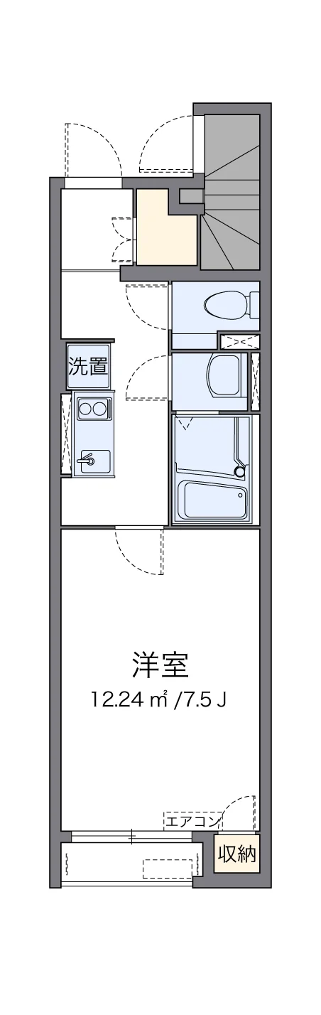 代表的な間取のため実際の間取とは異なる場合があります