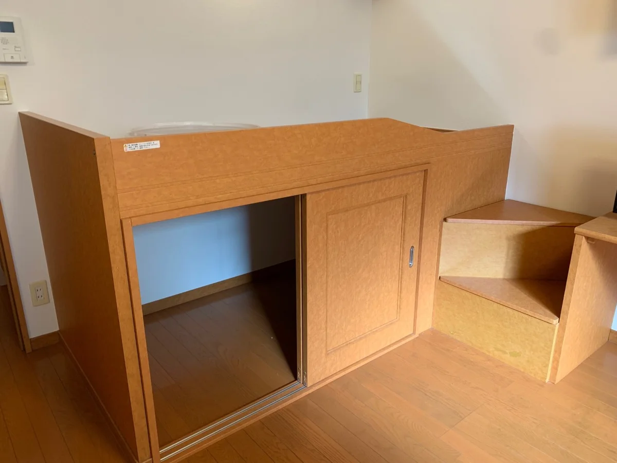 収納付きベット