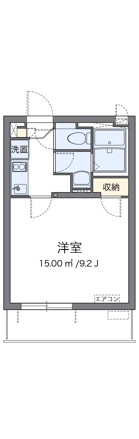 代表的な間取のため実際の間取とは異なる場合があります