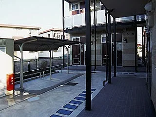 駐輪場です