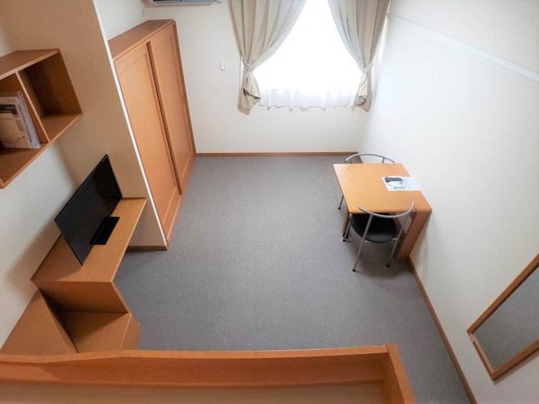 家具家電付きで使いやすい居室