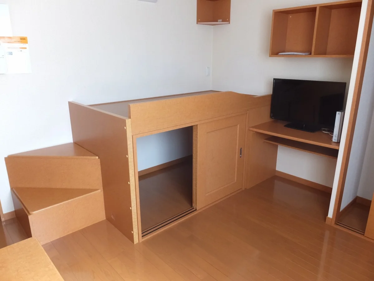 大型ベット下収納付き