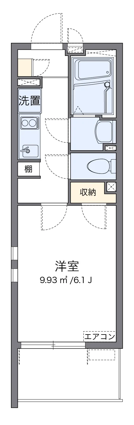 代表的な間取のため実際の間取とは異なる場合があります