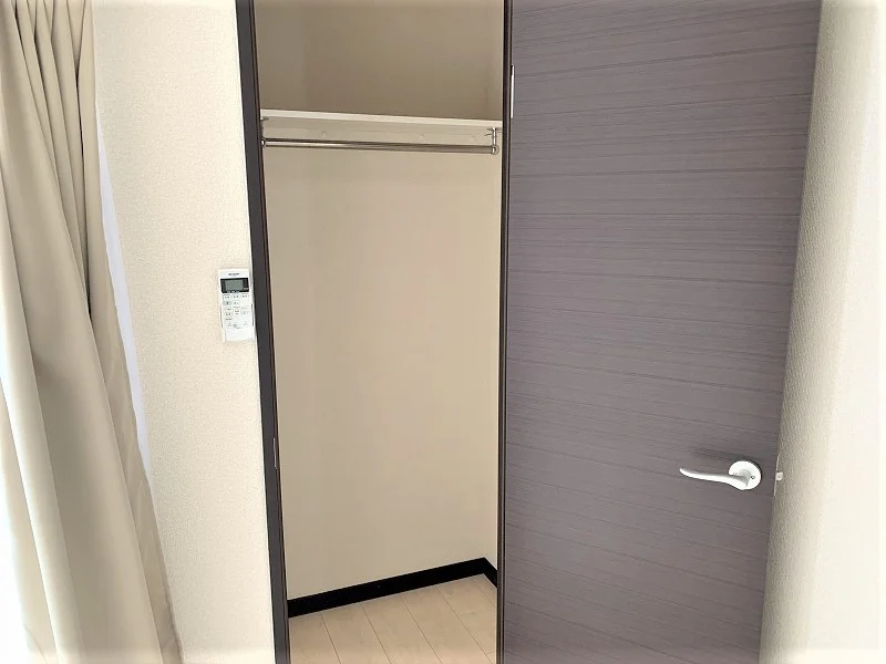 クローゼットあり。