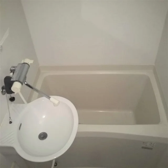 混合水栓で温度調節が簡単！