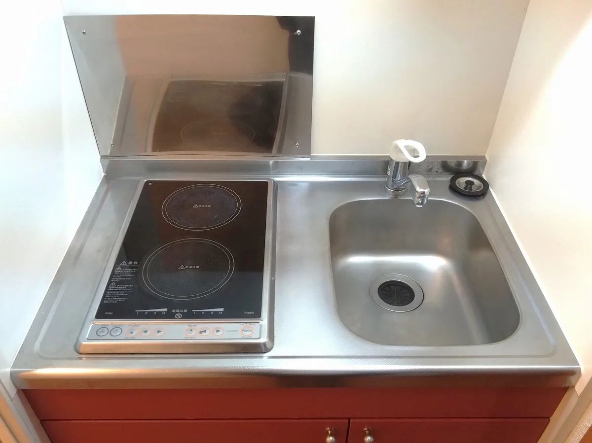 安心安全の電気コンロ　2口