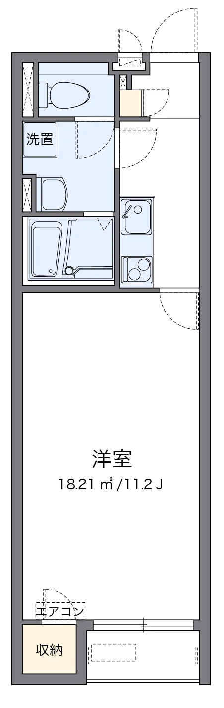 代表的な間取のため実際の間取とは異なる場合があります