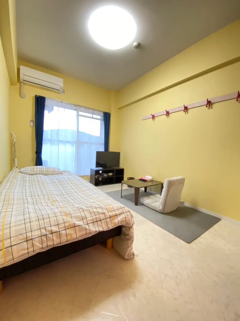 布団はお申し込み後に新たにご用意いたします。