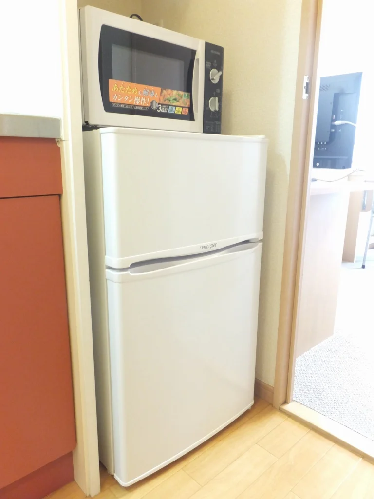 冷蔵庫　電子レンジ※お部屋によりタイプが異なる場合があります