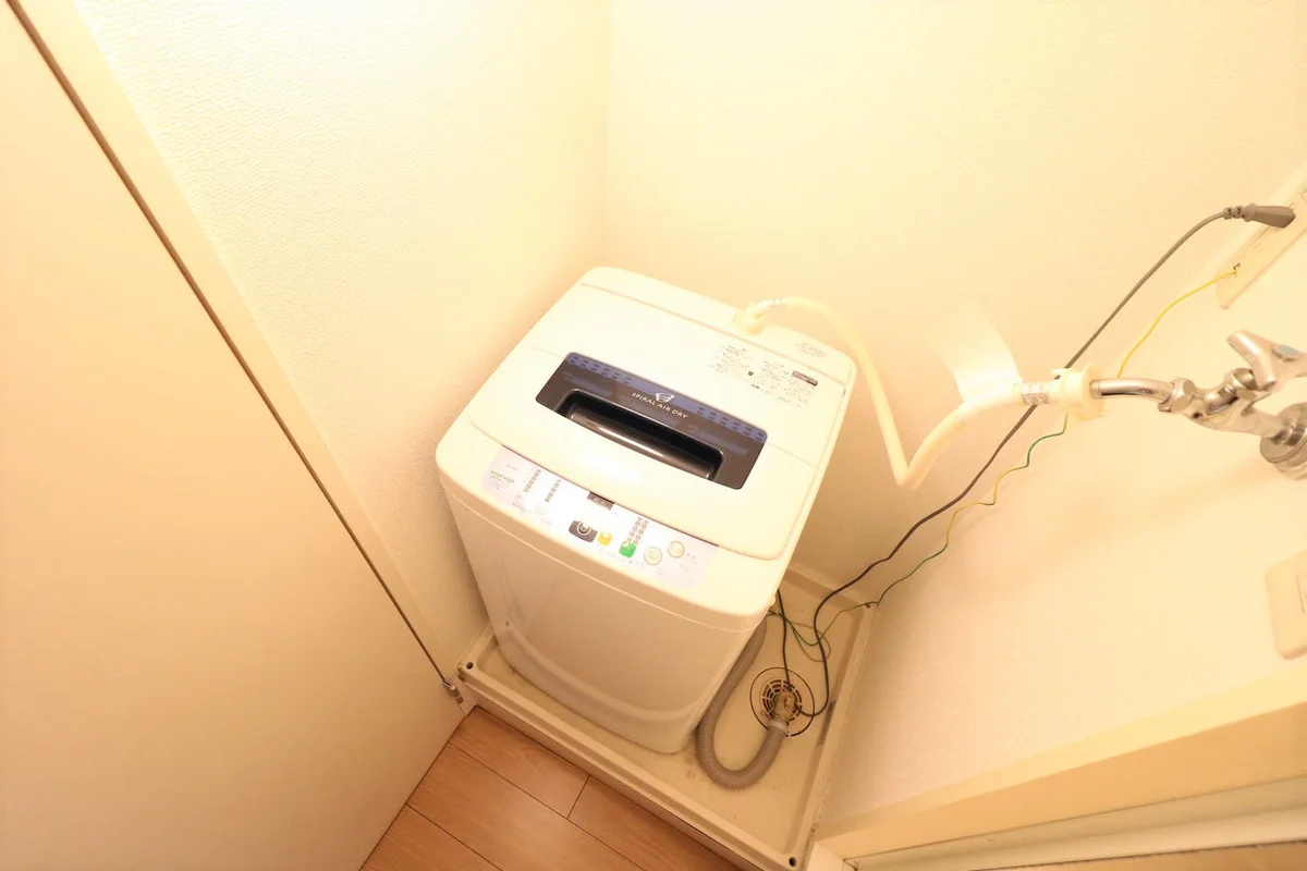 室内洗濯機完備によりお手軽に引越しが可能！