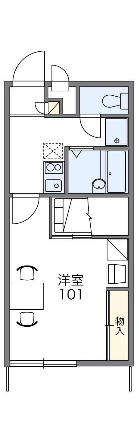 代表的な間取のため実際の間取とは異なる場合があります