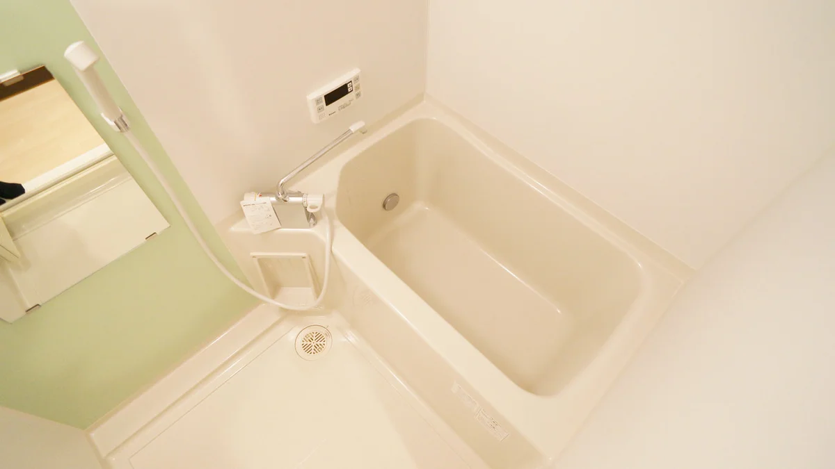 清潔感のあるお風呂。