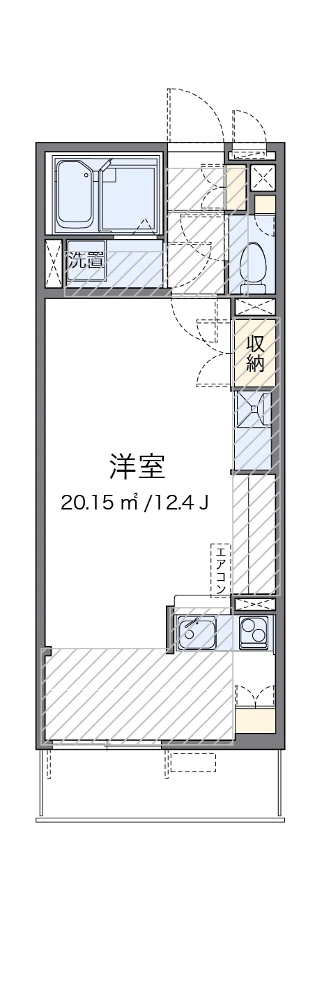 代表的な間取のため実際の間取とは異なる場合があります
