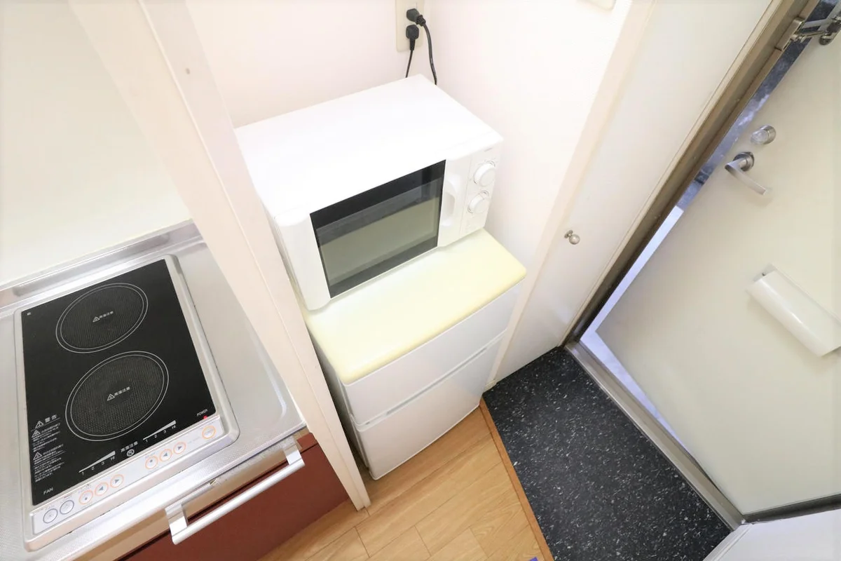 大型家具家電付きにより初めての一人暮らしの方も安心！