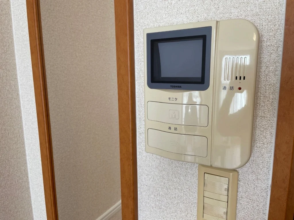 TVモニター付きインターフォン