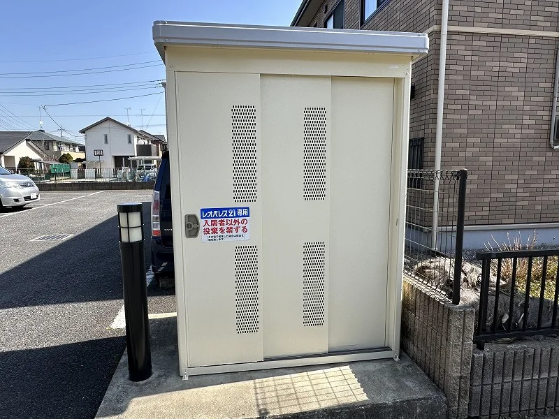 入居者様専用ゴミ庫となります