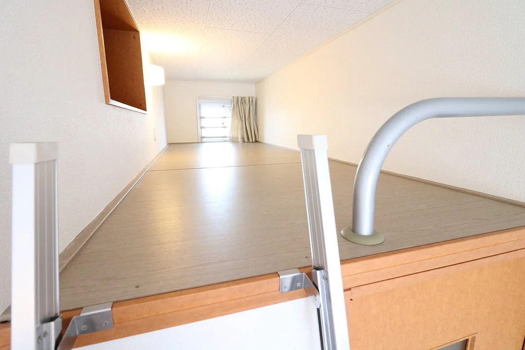 ロフト付き。同タイプの物件写真です。