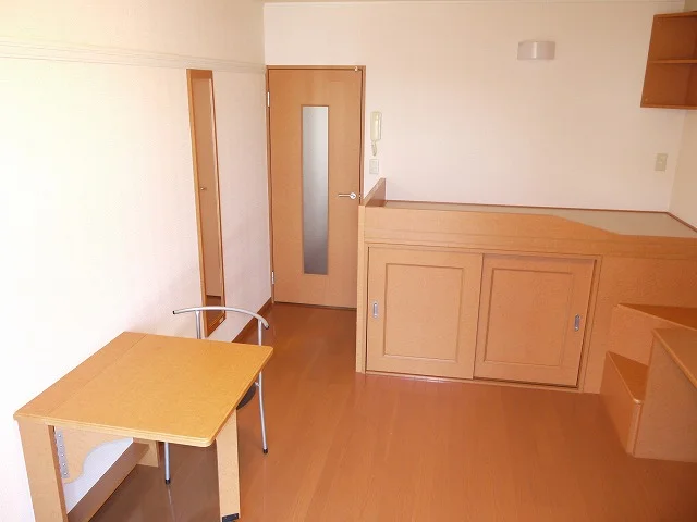 ハイベット付き！機能的な作りになっています。