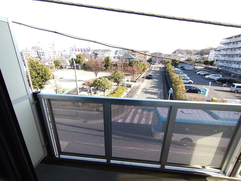 ３階ベランダから見た景観です