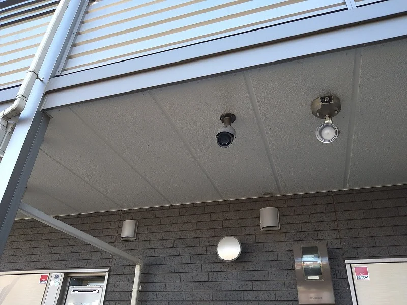 防犯カメラ設置