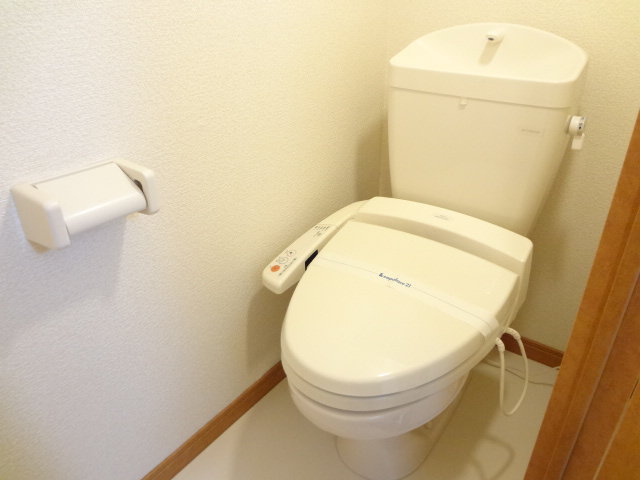 温水便座付きで快適生活