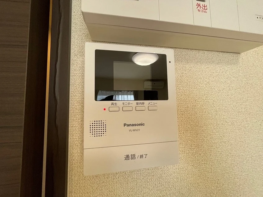 TVモニター付きインターフォン