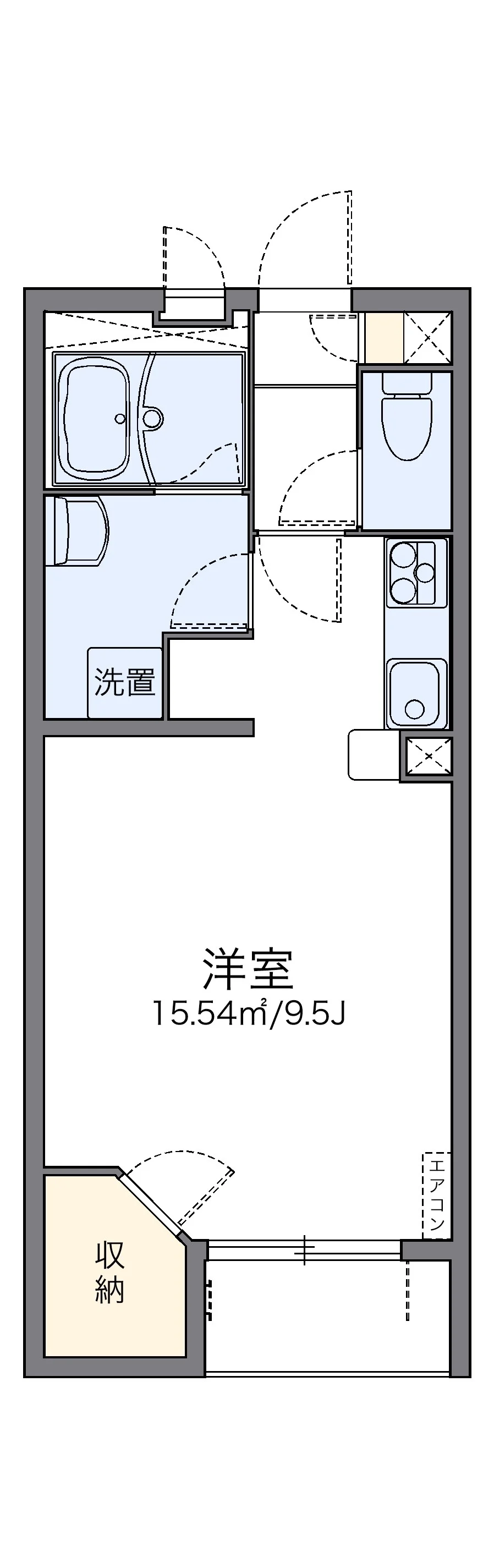 代表的な間取のため実際の間取とは異なる場合があります