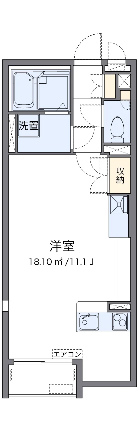 代表的な間取のため実際の間取とは異なる場合があります