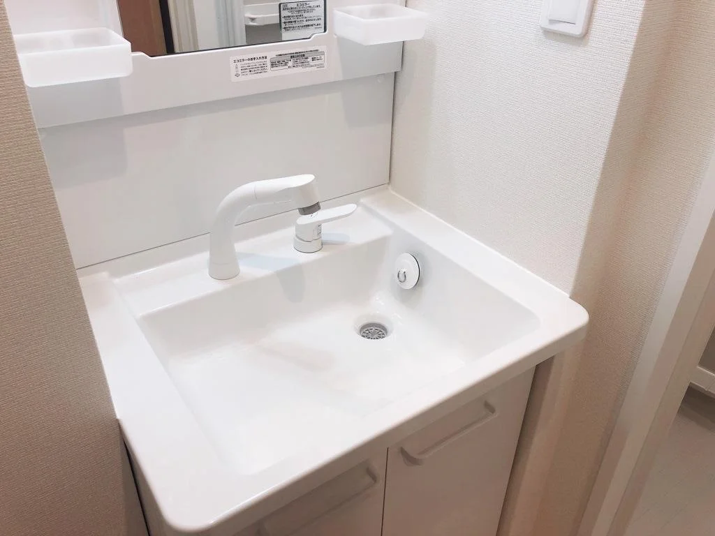 独立洗面台付！