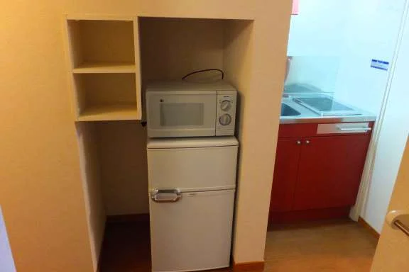 冷蔵庫、電子レンジ