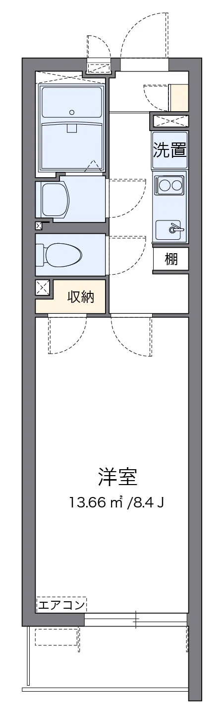 代表的な間取のため実際の間取とは異なる場合があります