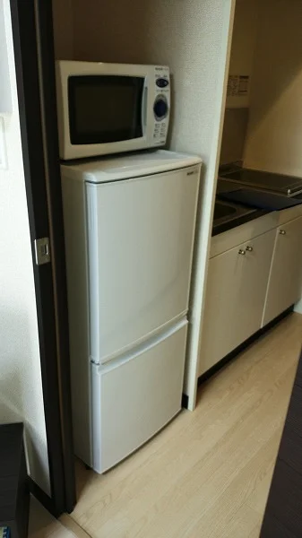 引越しに便利な家電が付いています