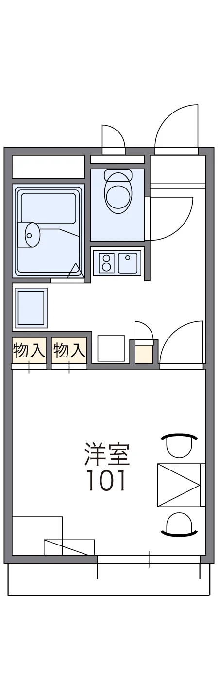 代表的な間取のため実際の間取とは異なる場合があります