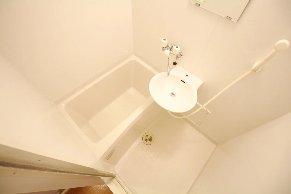 浴室乾燥機付きだから、雨の日もお洗濯可能♪