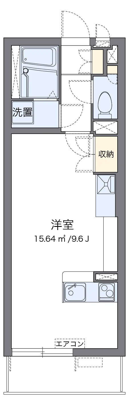 代表的な間取のため実際の間取とは異なる場合があります