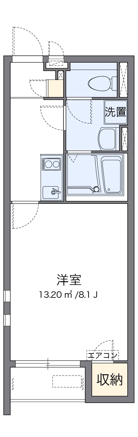 代表的な間取のため実際の間取とは異なる場合があります