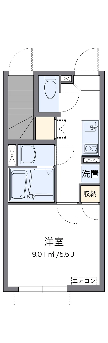 代表的な間取のため実際の間取とは異なる場合があります
