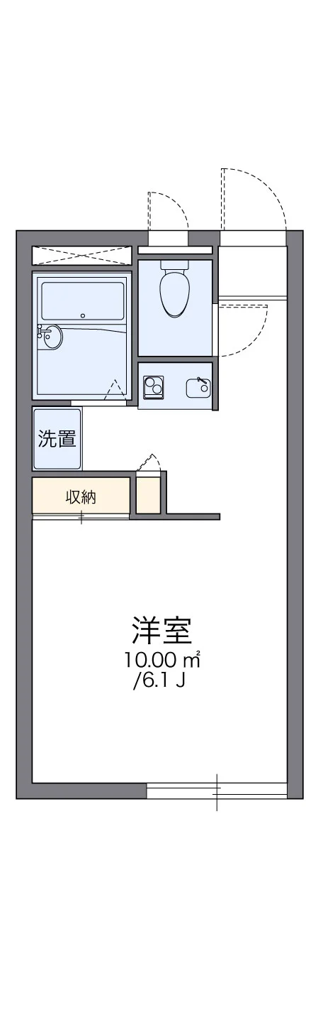 代表的な間取のため実際の間取とは異なる場合があります
