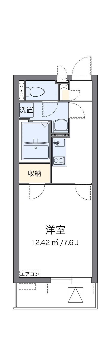 代表的な間取のため実際の間取とは異なる場合があります