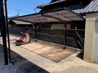 屋根付き駐輪場