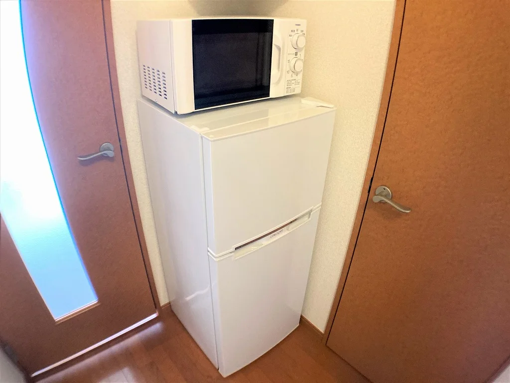 電子レンジと冷蔵庫