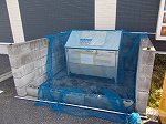 共用のゴミ捨て場です