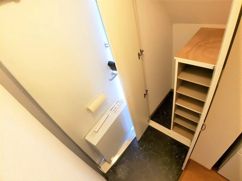 大型シューズボックス完備