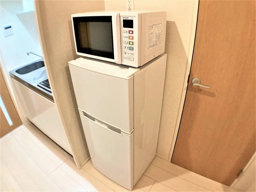 レンジと冷蔵庫