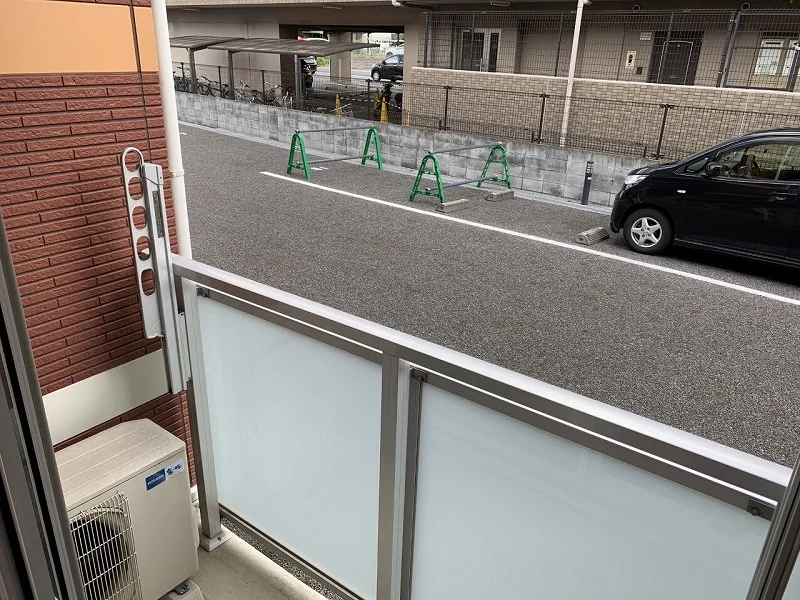 ベランダ付き物件です。