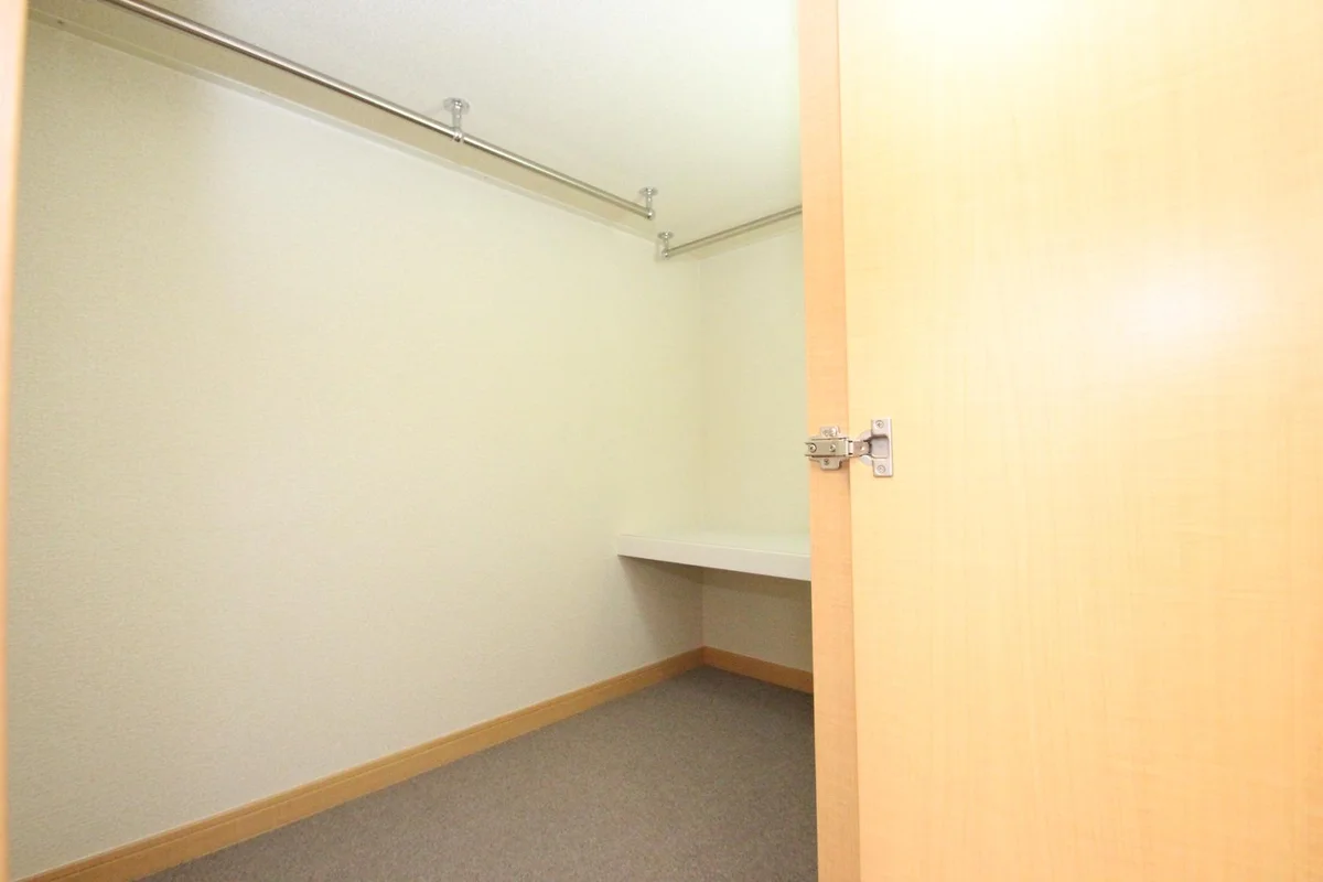 ウォークインクローゼット付き